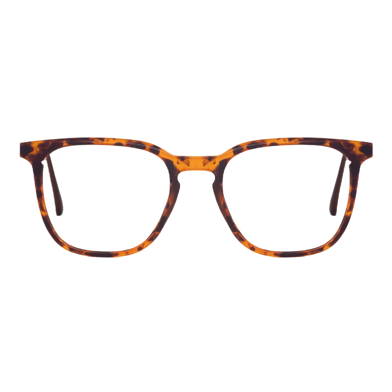 Tiger Print Matt Full Rim Square Frame