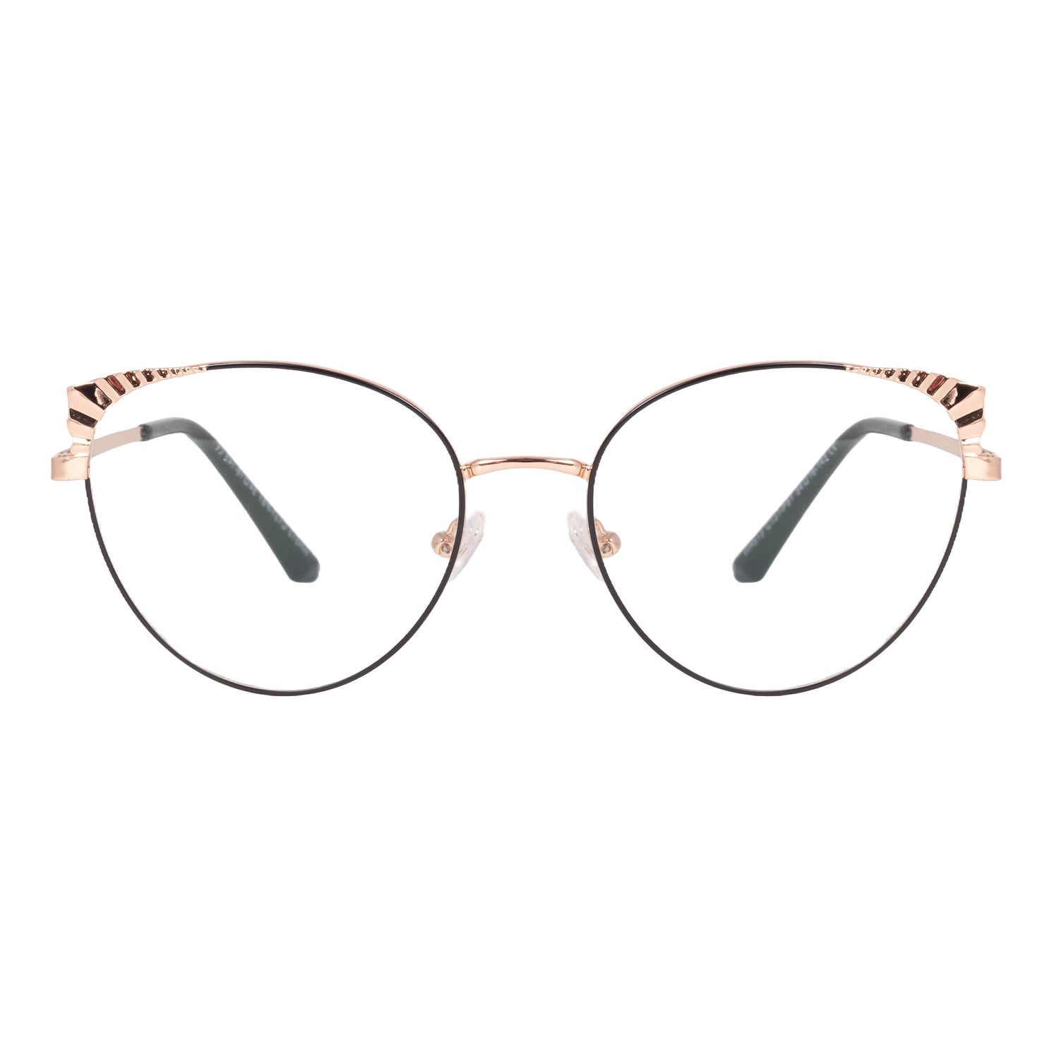 Golden & Black Cat Eye Frame