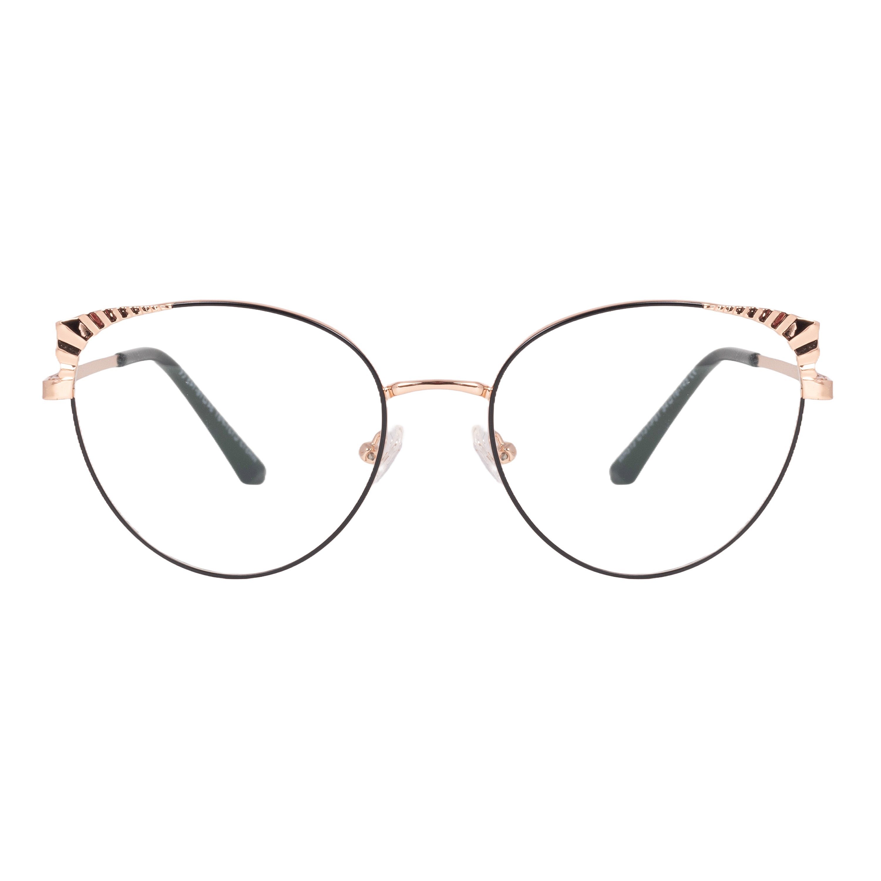 Golden & Black Cat Eye Frame