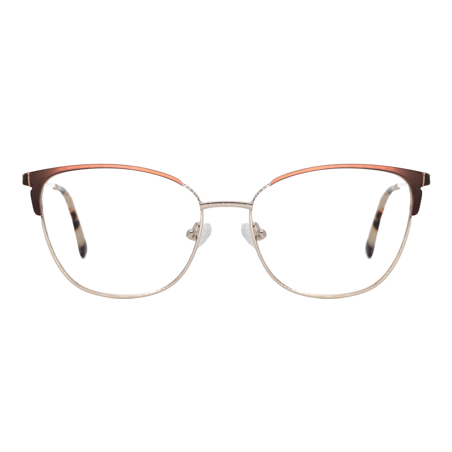 Trendy look Cat-Eye Metal Full Rim Frame For women&