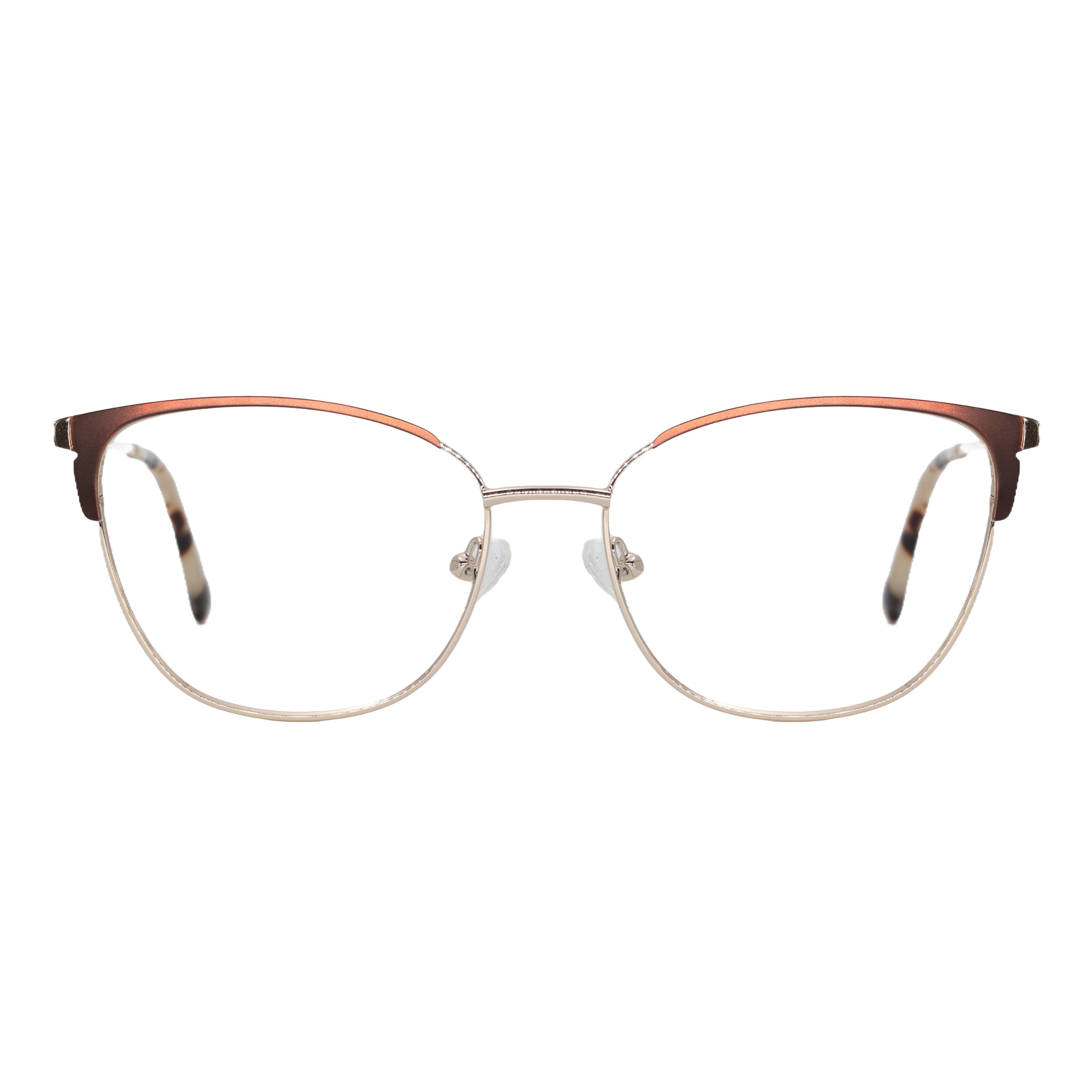 Trendy look Cat-Eye Metal Full Rim Frame For women&