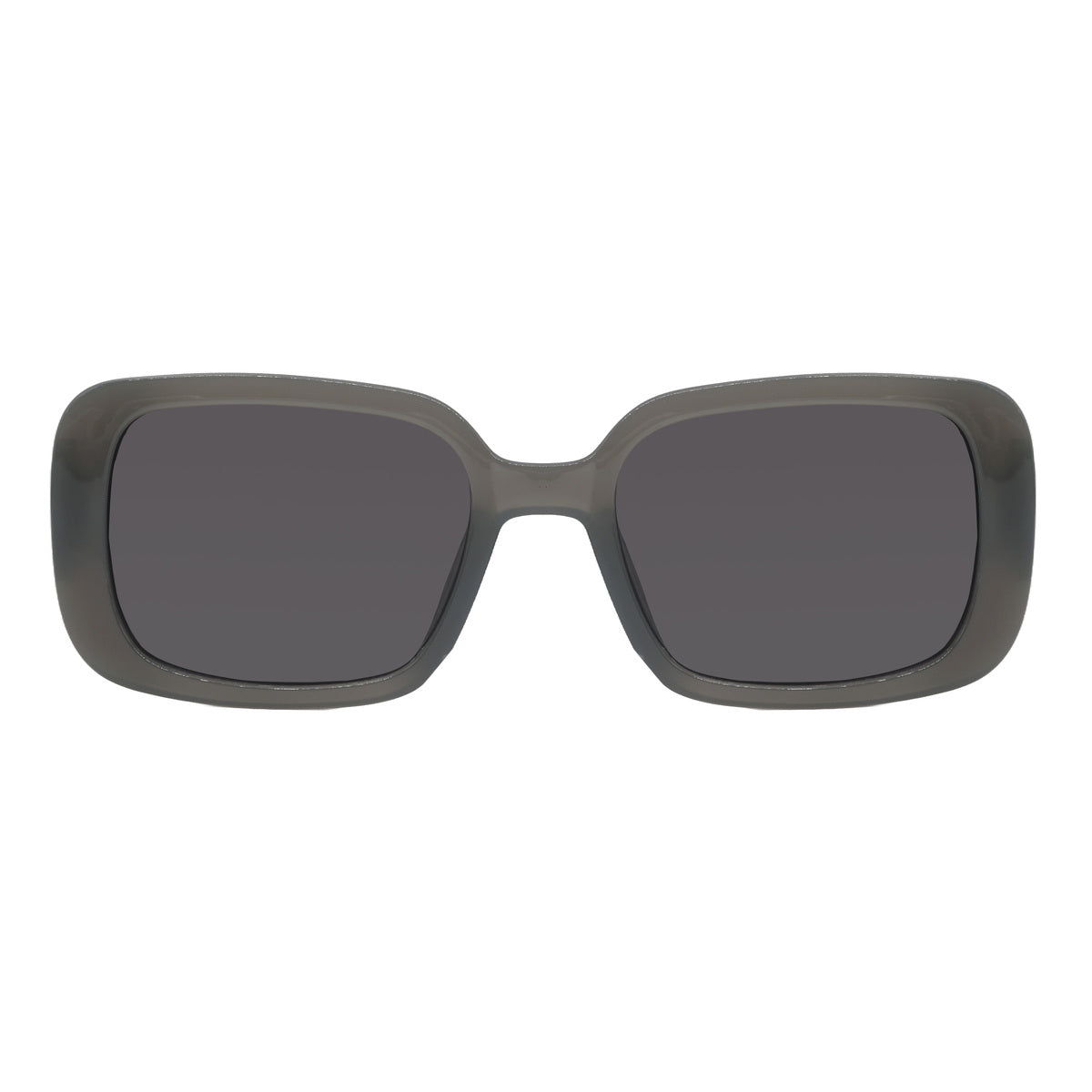 Oversized sunglasses for women grey green colour