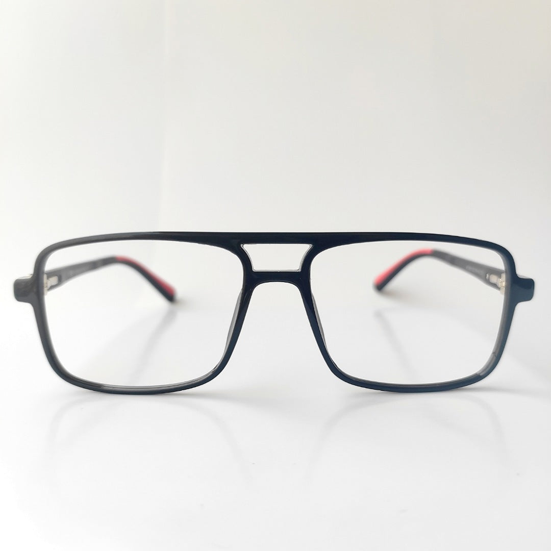 Plastic square double bridge frame