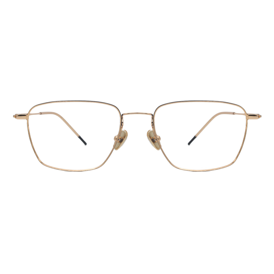Ultra lightweight titanium White Gold & Black frame medium size