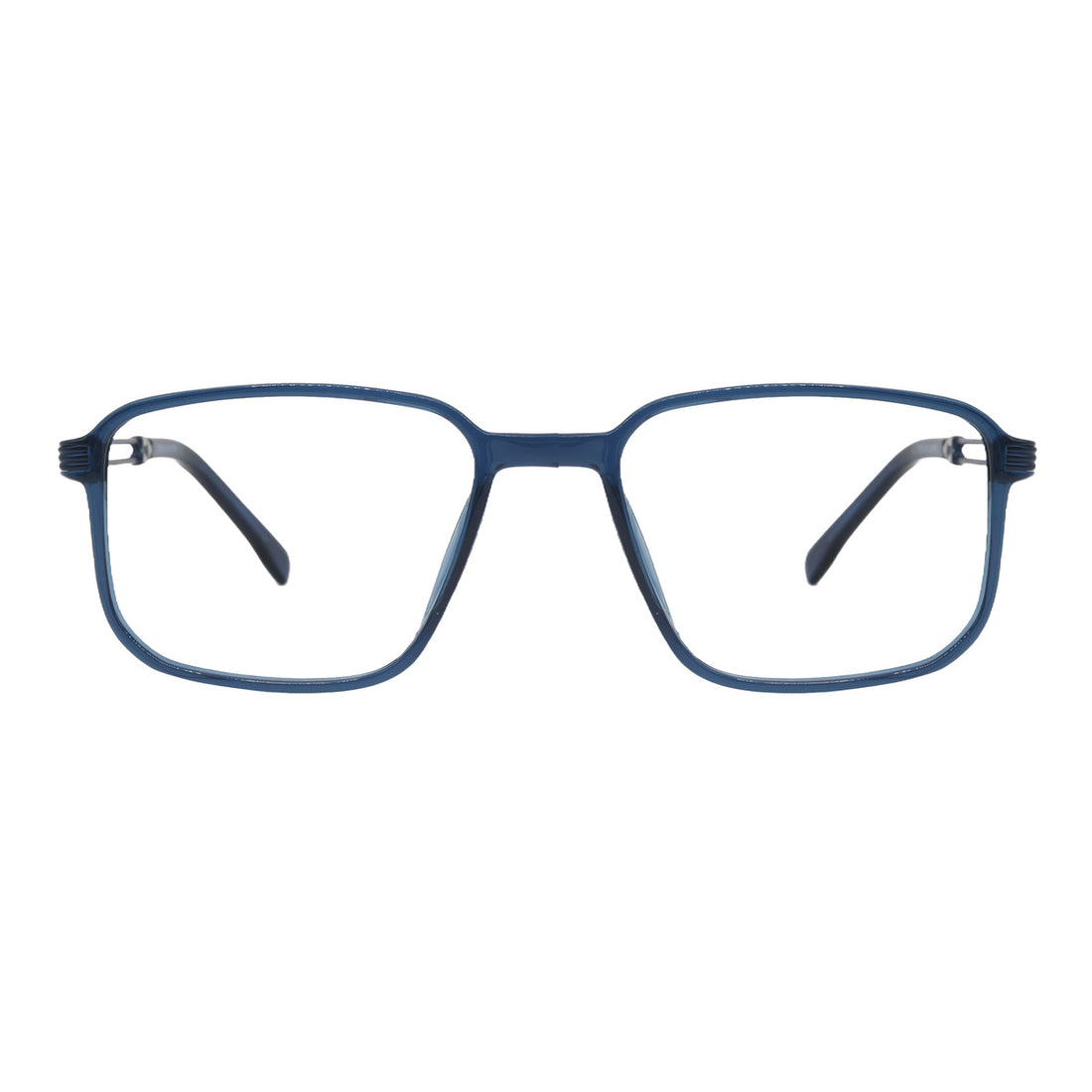 Rectangular peacock colour fiber Frame for men & women