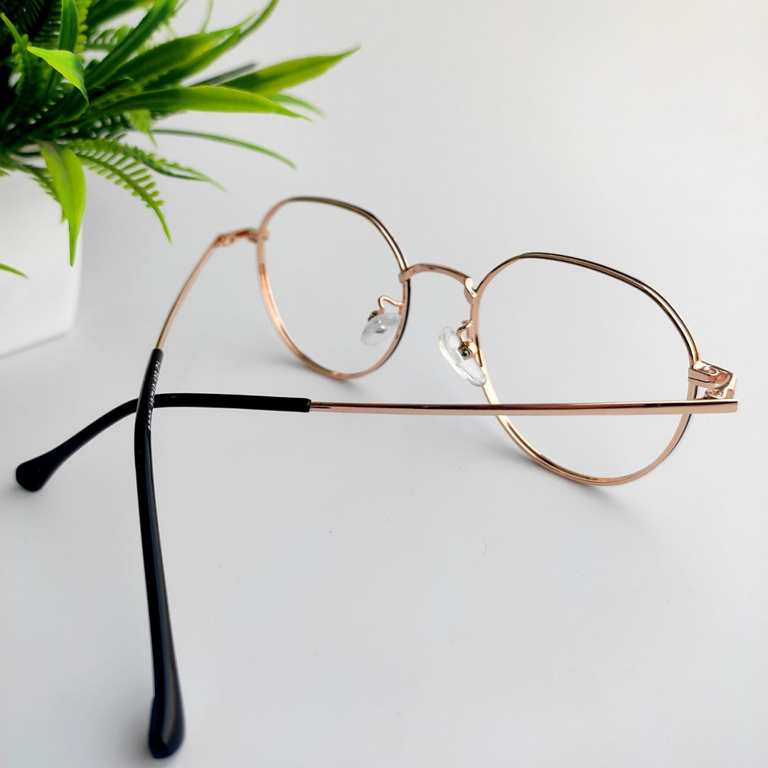 Metal golden light weight frame