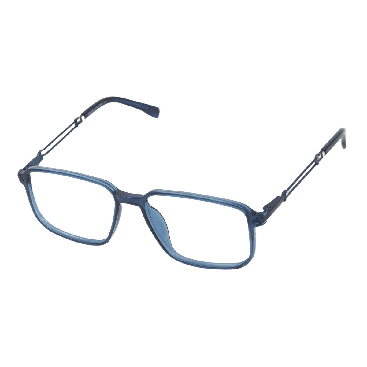 Rectangular peacock colour fiber Frame for men & women