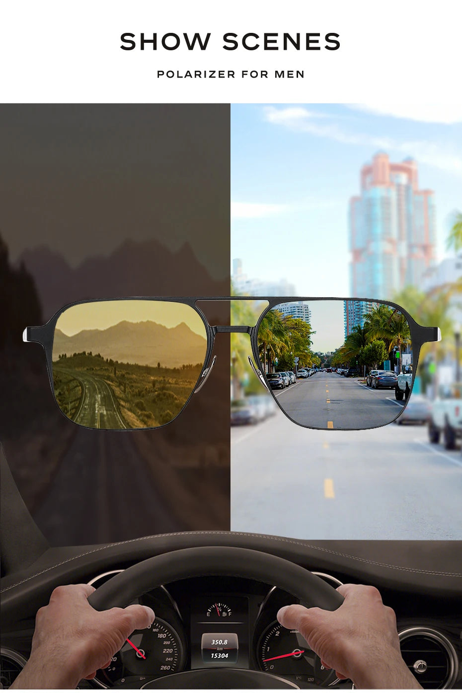 3 in 1 magnetic clip on eyeglasses + sunglasses All in One