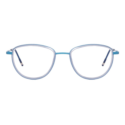 Matt Blue Cat Eye frame