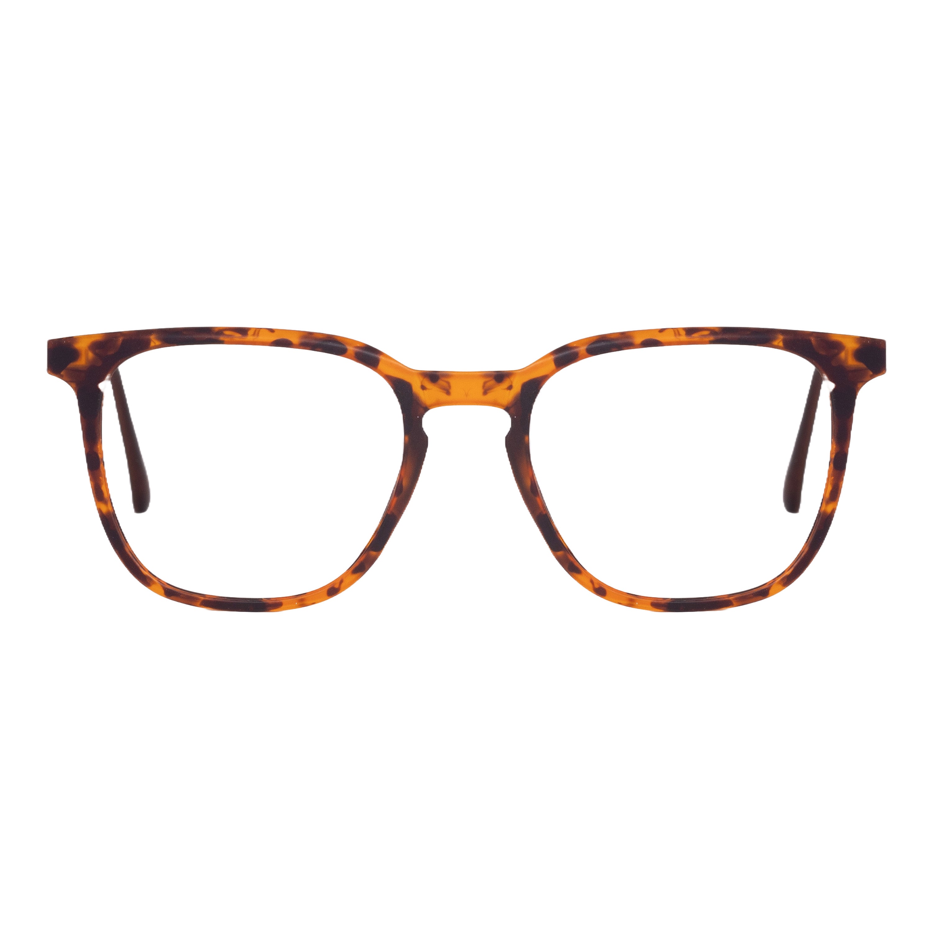 Tiger Print Matt Full Rim Square Frame