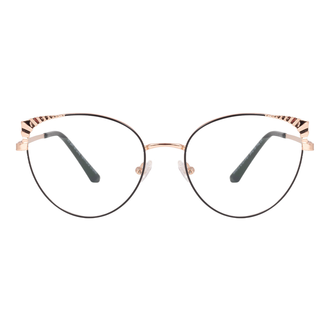 Golden &amp; Black Cat Eye Frame