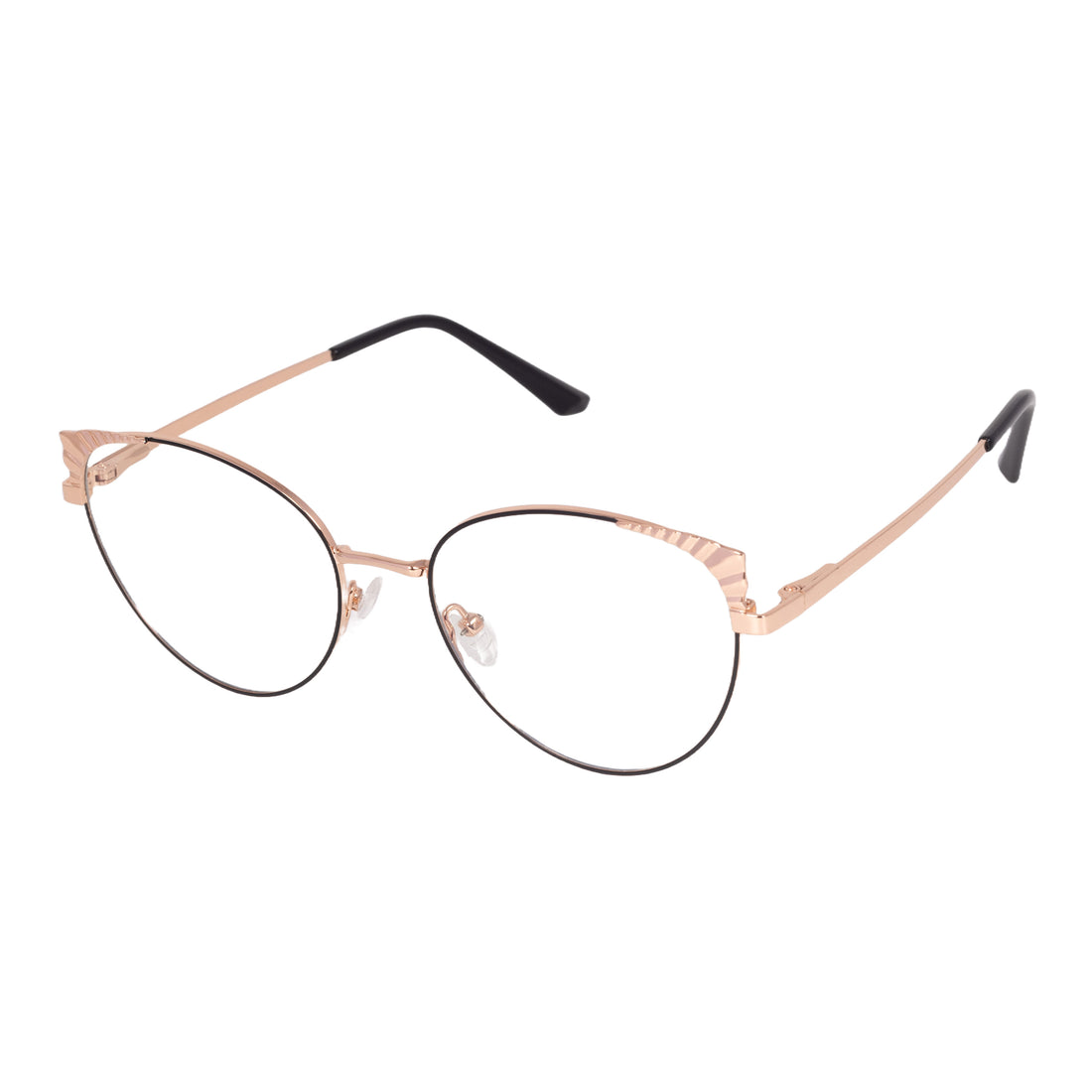 Golden & Black Cat Eye Frame