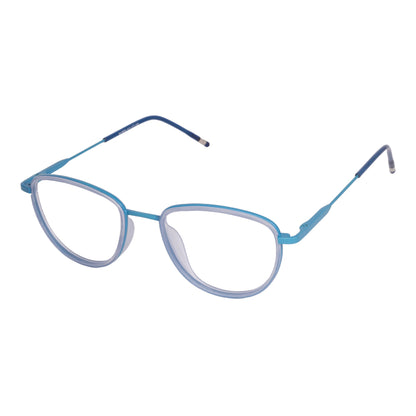 Matt Blue Cat Eye frame