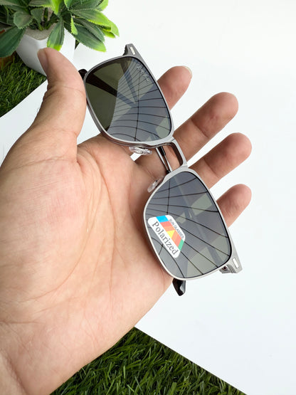 Regular rectangular shape clip-on eyeglasses