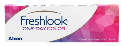 Freshlook OneDay - Daily Disposable Color Contact Lenses (-all power available , Pack of 10)