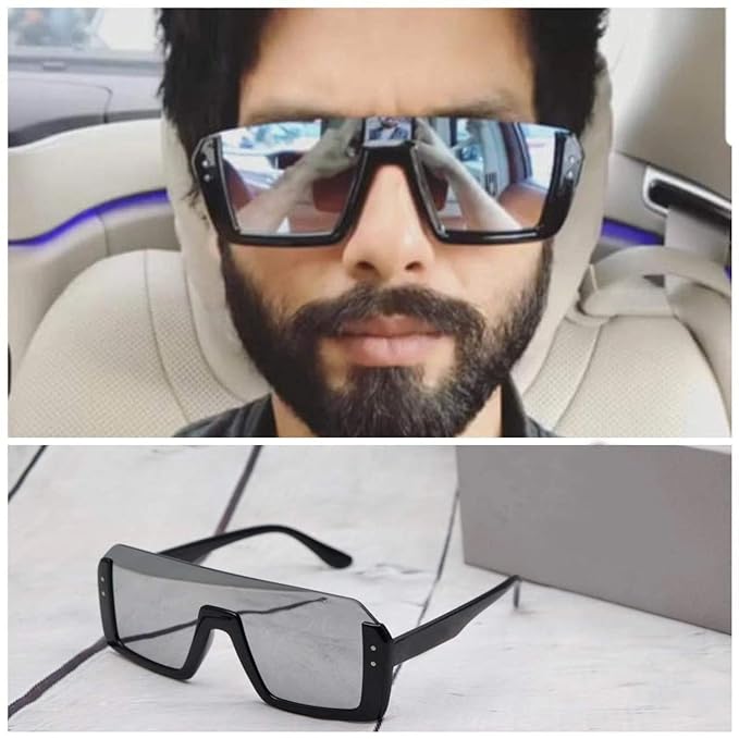 Unisex Half Rim Sunglass inspired from Shahid Kapoor and Sahil Khan Sunglasses
