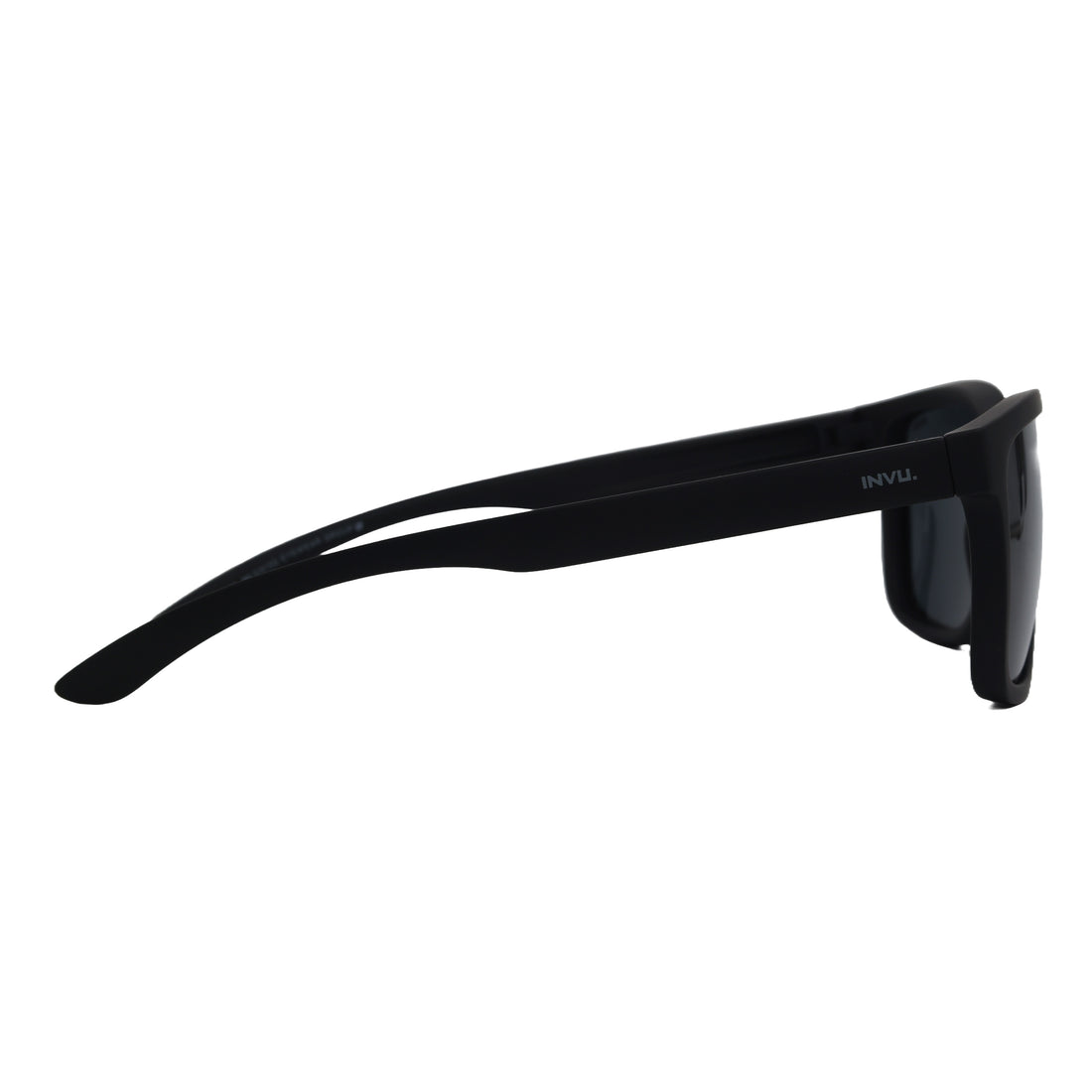 Black wayfarer Ray-Ban shape sunglasses | 100% uv Polorzied black tint