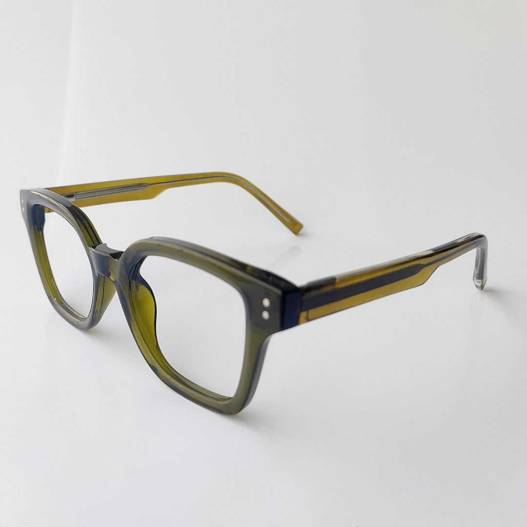 Square shape sheet thick Full rim frame