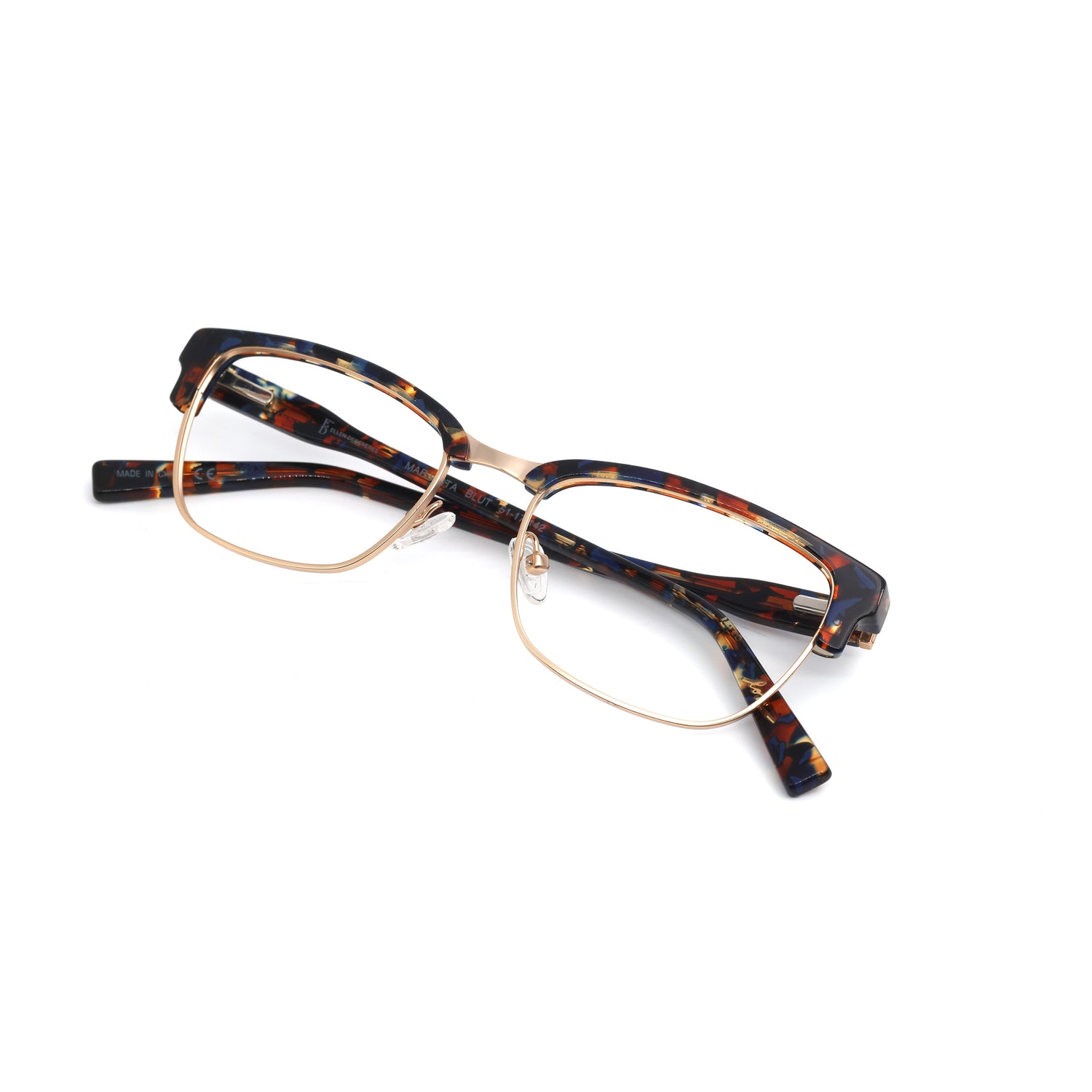 Golden Cat Eye For Women Full Rim Frame