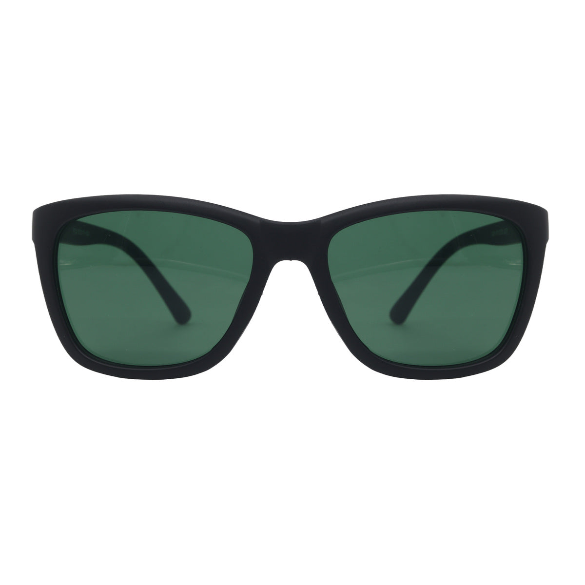 Black polorized sunglasses unisex design. Matt finishing