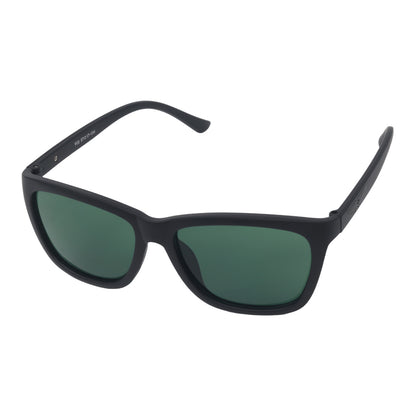 Black polorized sunglasses unisex design. Matt finishing