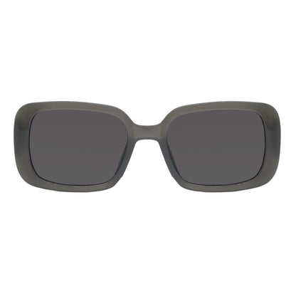 Oversized sunglasses for women grey green colour