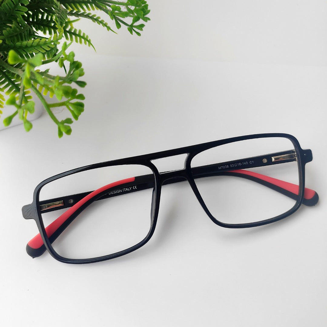 Plastic square double bridge frame