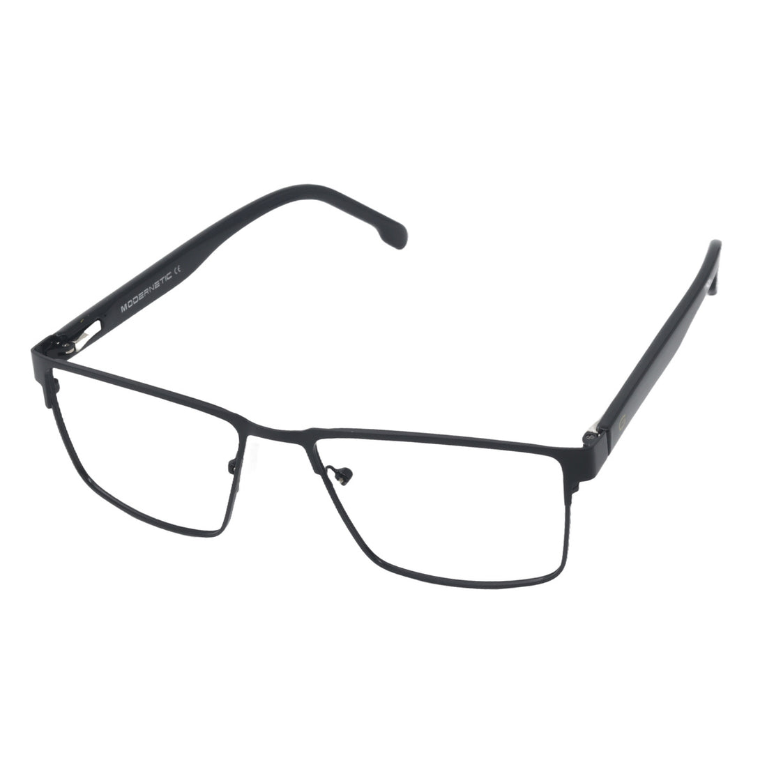 Metal Black Frame for men all ages. Side plastic coating