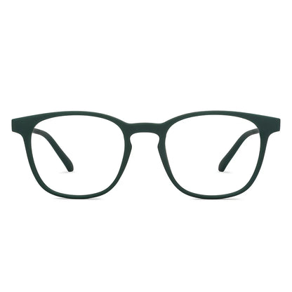 Military Green Full Rim Square  HUSTLR Frame for men &amp; women