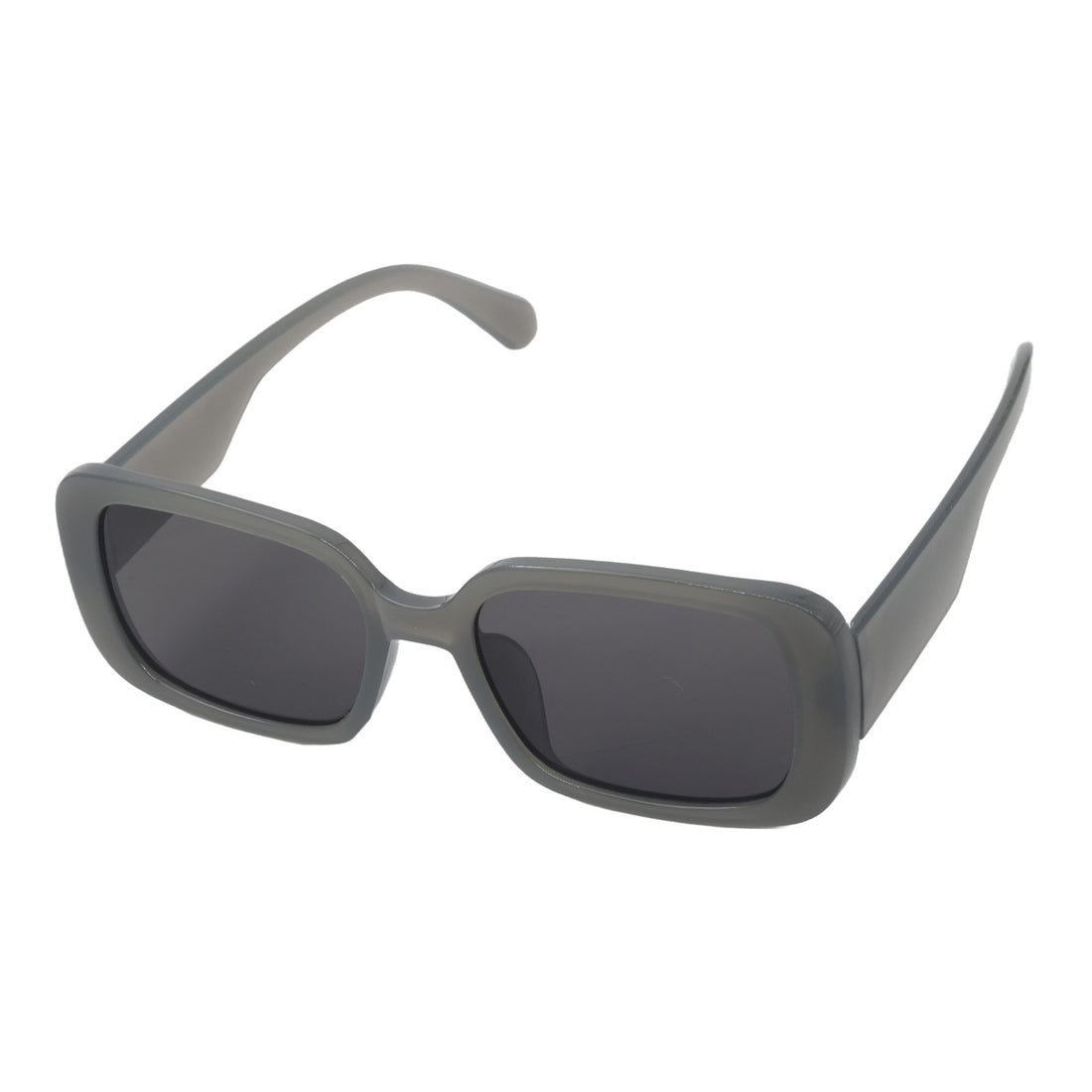 Square glosy dark grey full frame for female