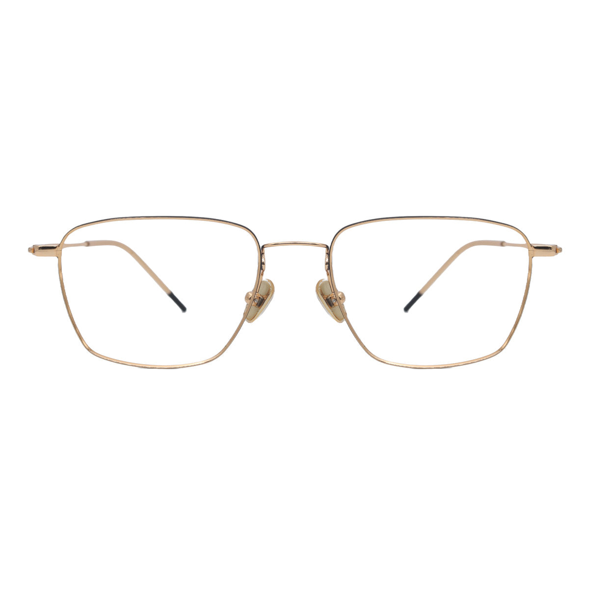 Ultra lightweight titanium White Gold &amp; Black frame medium size