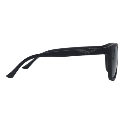 Black polorized sunglasses unisex design. Matt finishing