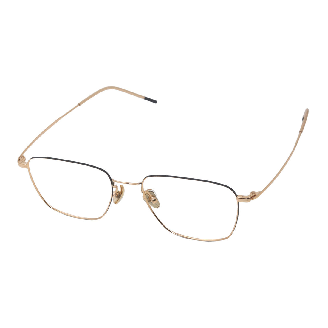 Ultra lightweight titanium White Gold &amp; Black frame medium size