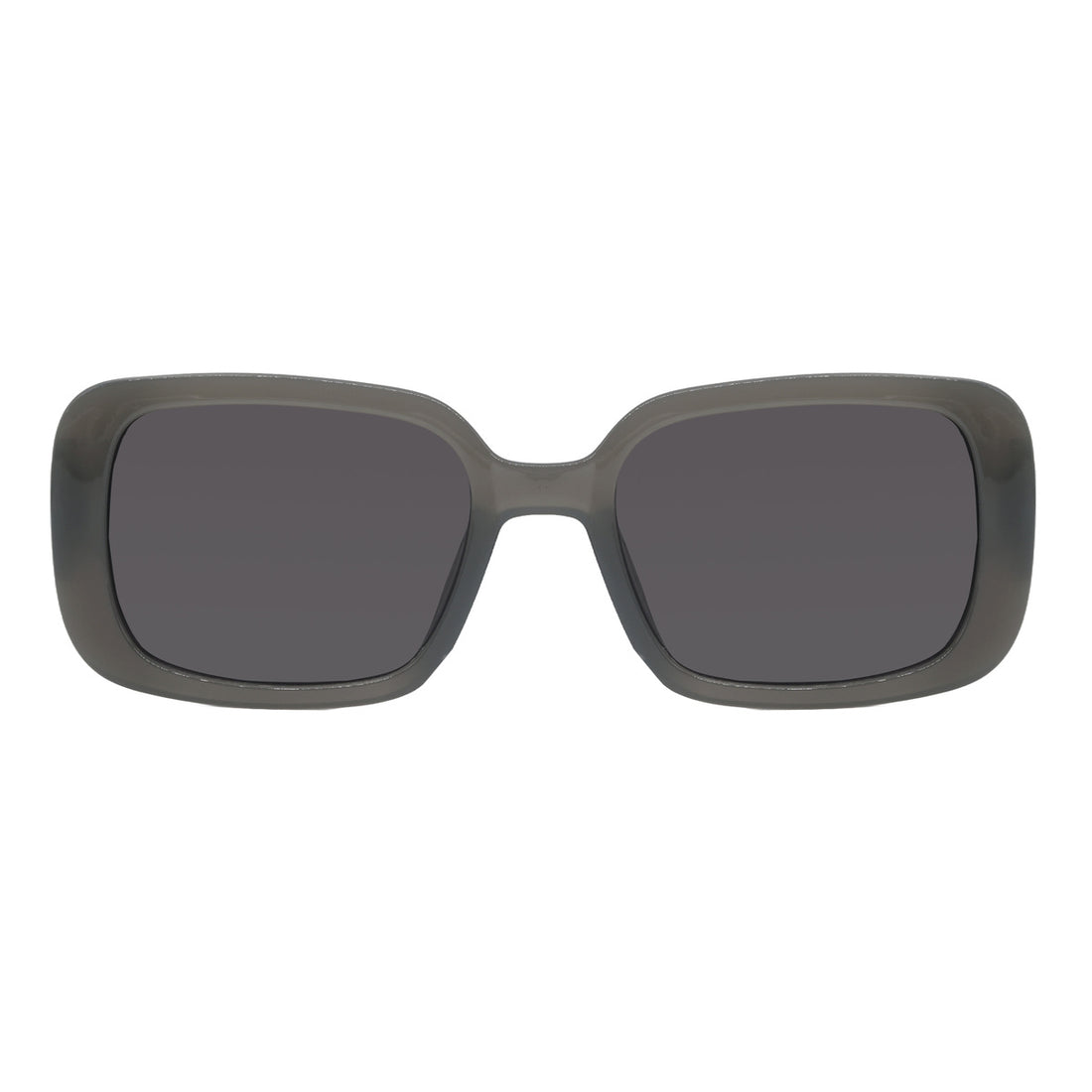 Square glosy dark grey full frame for female